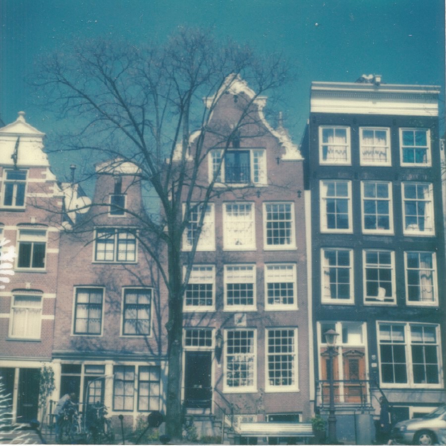 along a canal amsterdam, netherlands april 11, 2016 impossible project