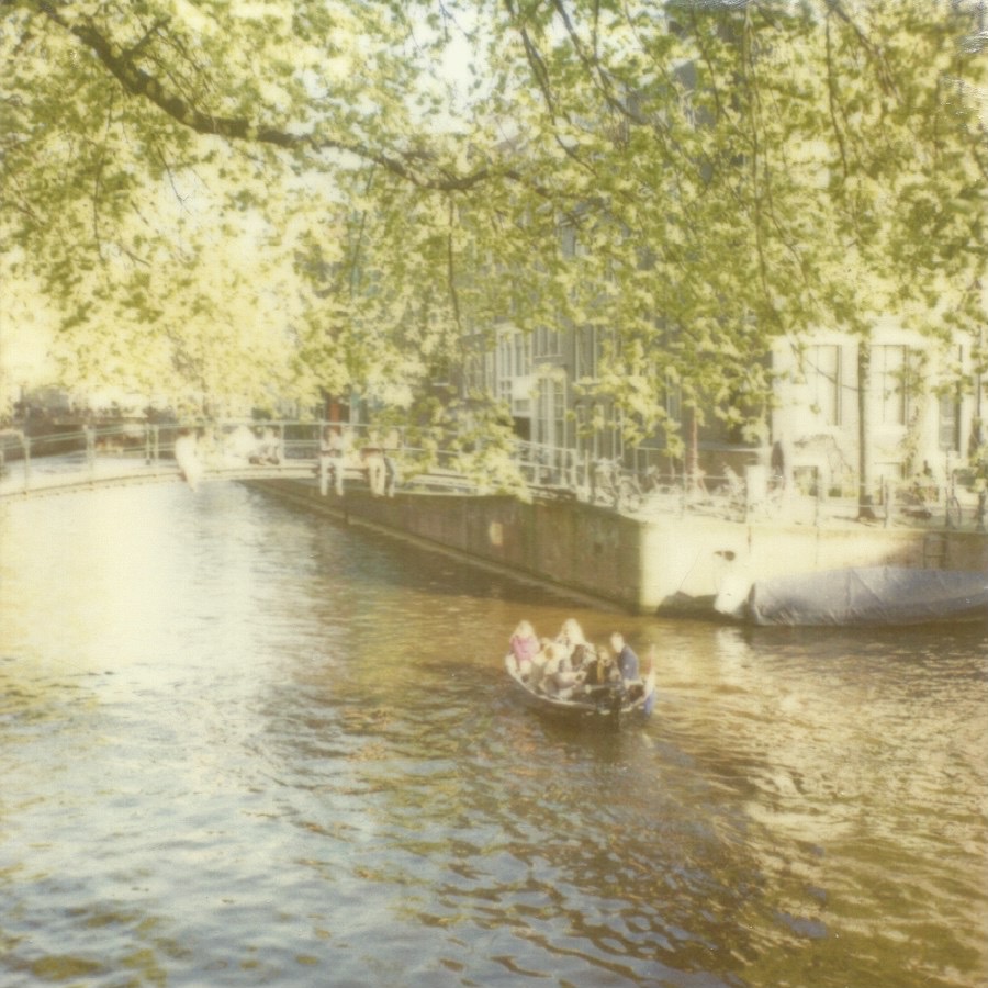 browersgracht amsterdam, netherlands april 9, 2011 legacy polaroid (expired)