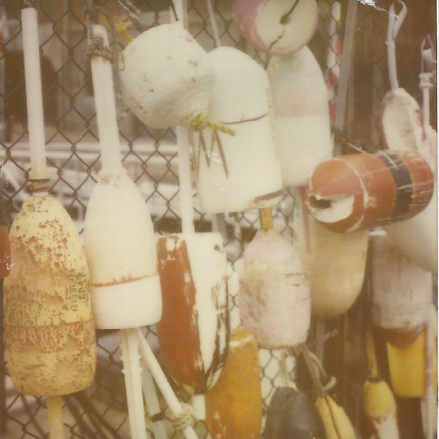 bouys boston, massachusetts march 29, 2012 legacy polaroid (expired)