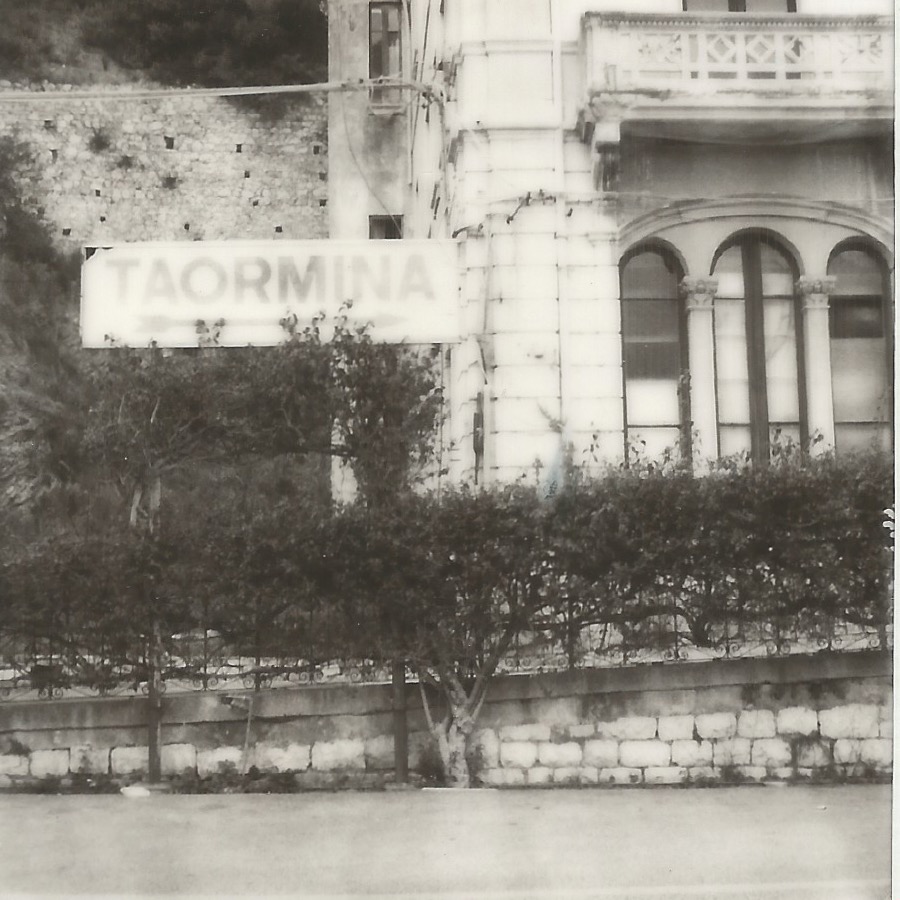 taormina-giardini station taormina, italy april 17, 2026 polaroid