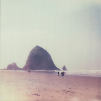haystack rock
cannon beach, oregon march 23, 2014 impossible project