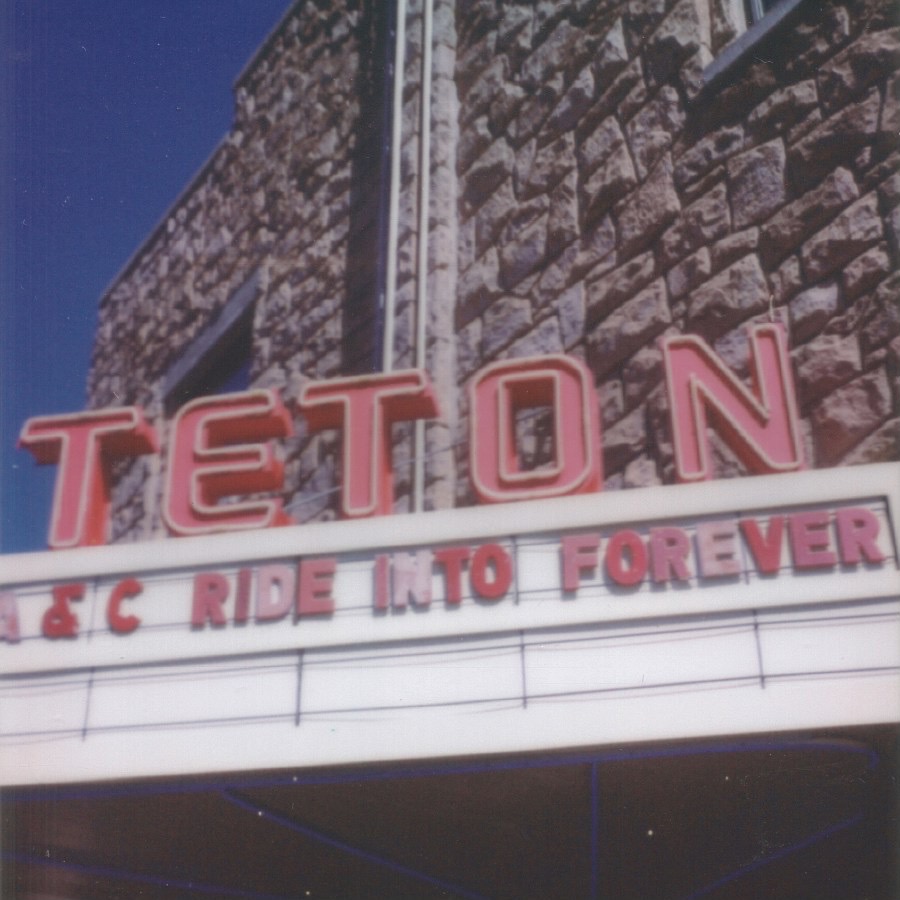 lunch at hand fire pizza in the historic teton theater jackson, wyoming september 24, 2026 polaroid