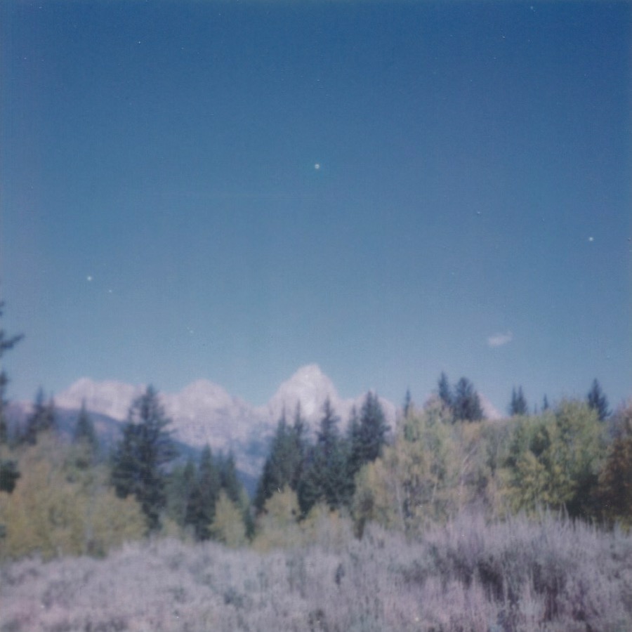 tetons from the visitor center grand teton national park, wyoming september 25, 2026 polaroid