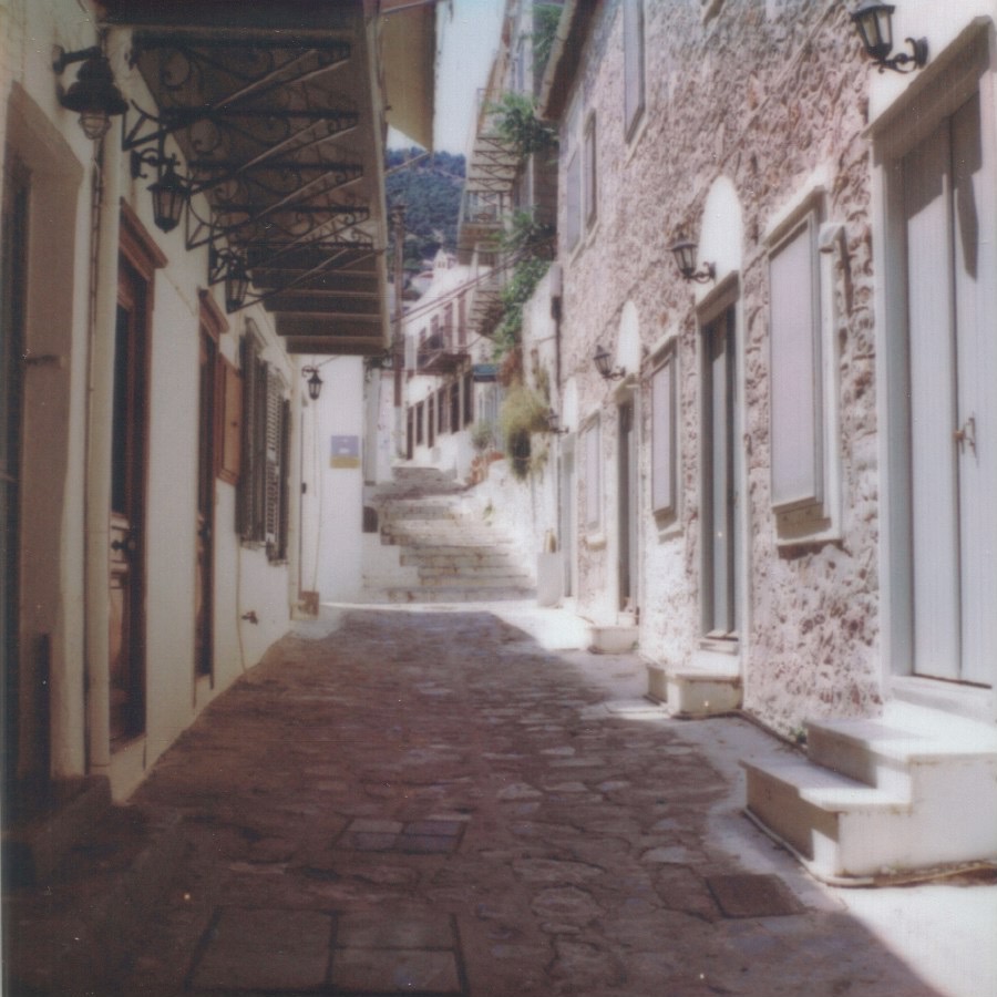 wandering idra, greece june 24, 2026 polaroid